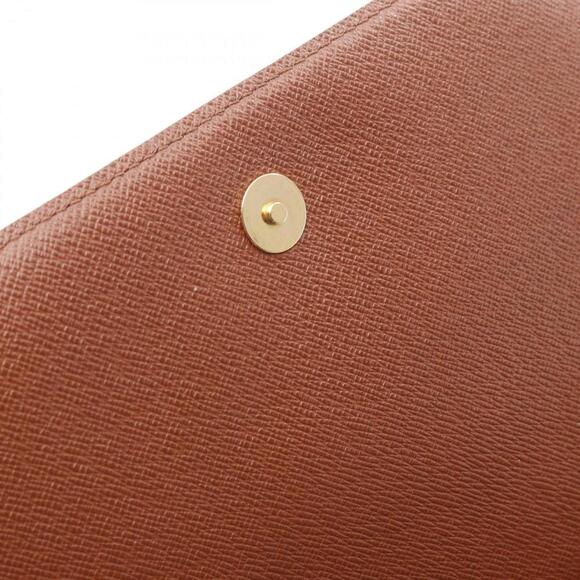 LOUIS VUITTON Brown Monogram Leather Shoulder Bag - Picture 9 of 9